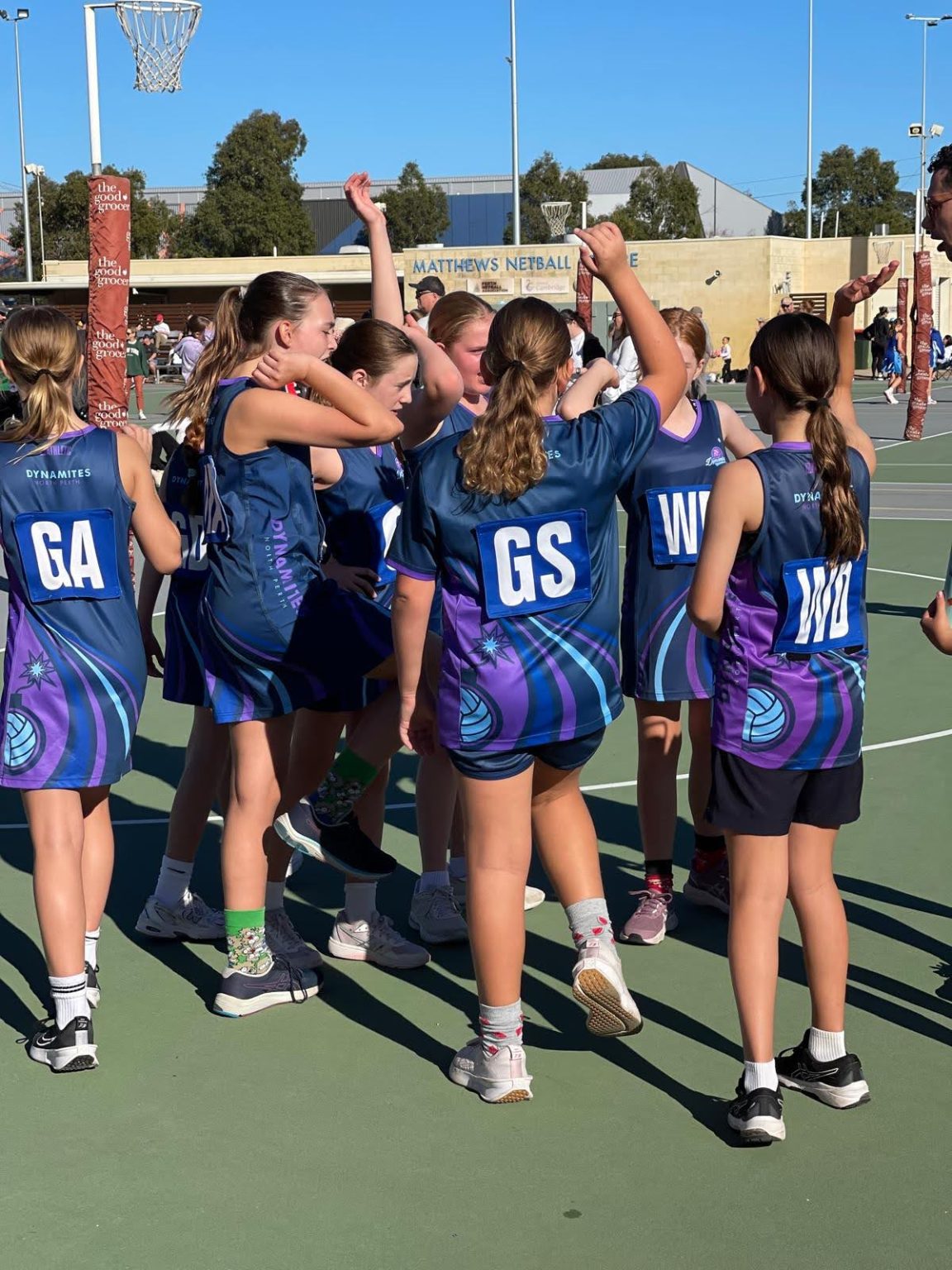 Netball Club Playing Our Club - Dynamites Netball Club