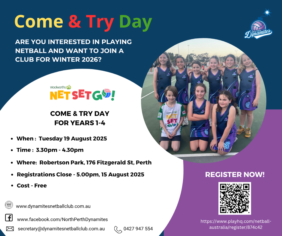🏐✨ Calling all future netball stars! ✨🏐