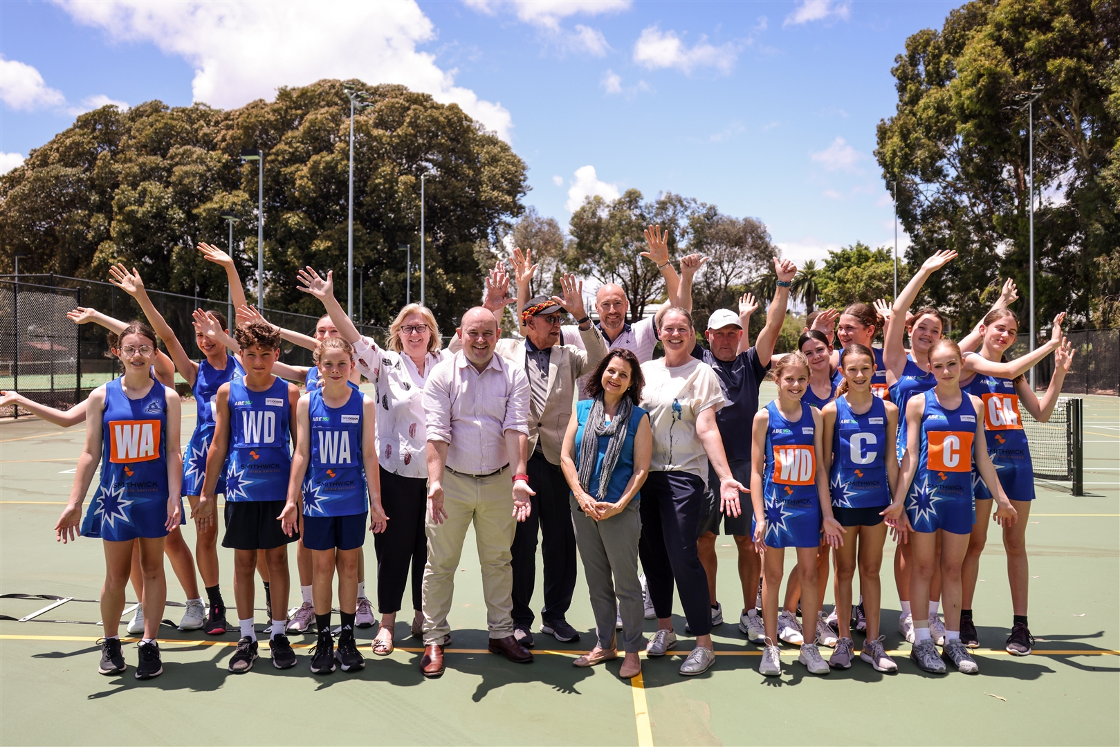 Robertson Park opening day, North Perth