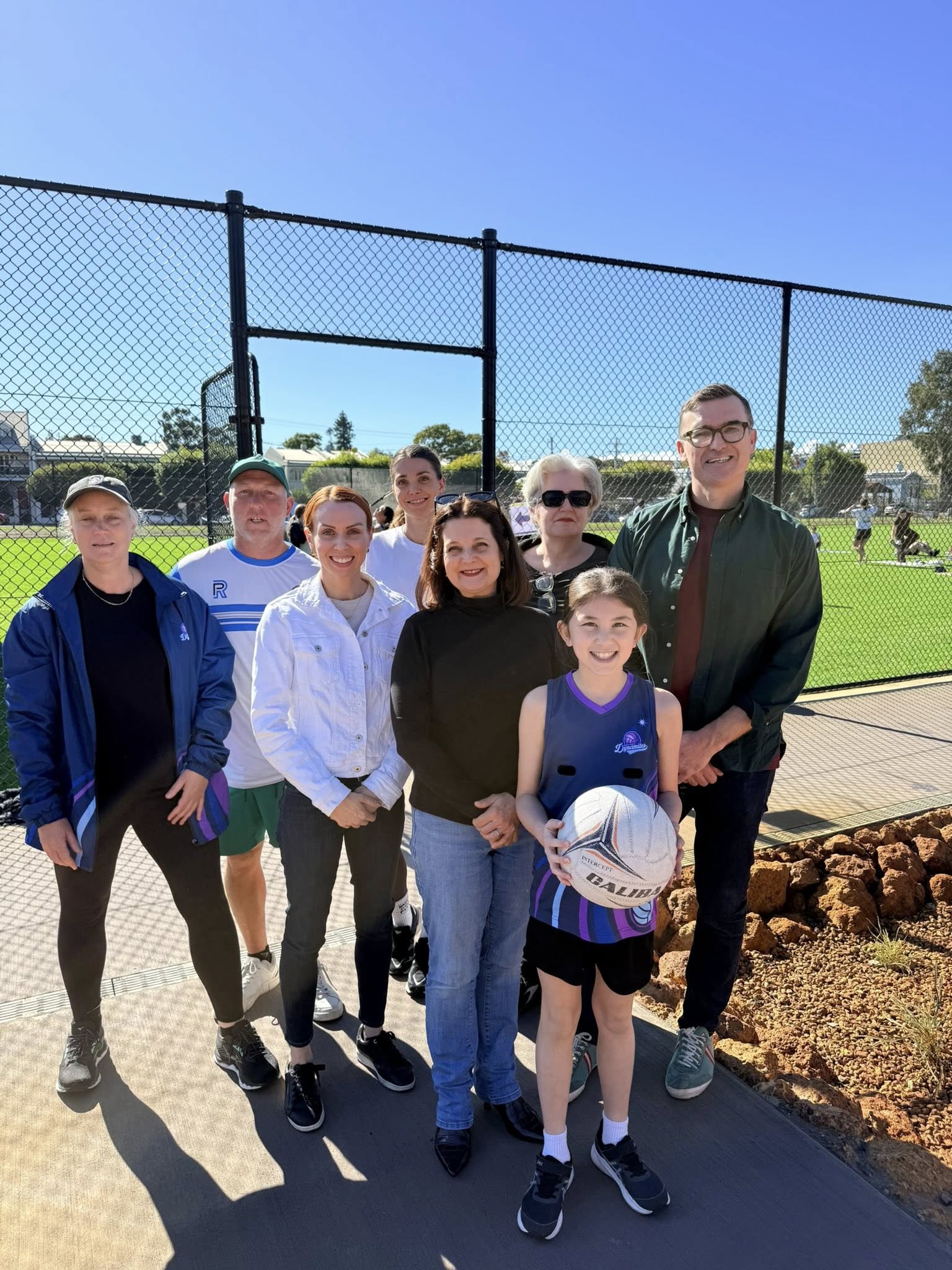City of Vincent Mayor at Dynamites Game On Launch Day